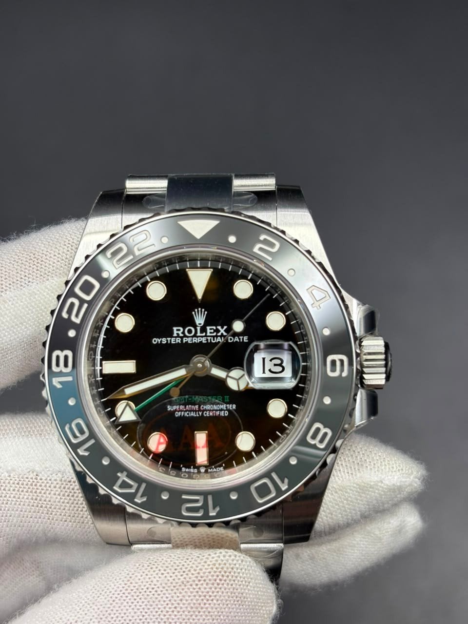 Rolex GMT-MASTER II Bruce Wayne 40mm, Ophalen of Verzenden, Nieuw