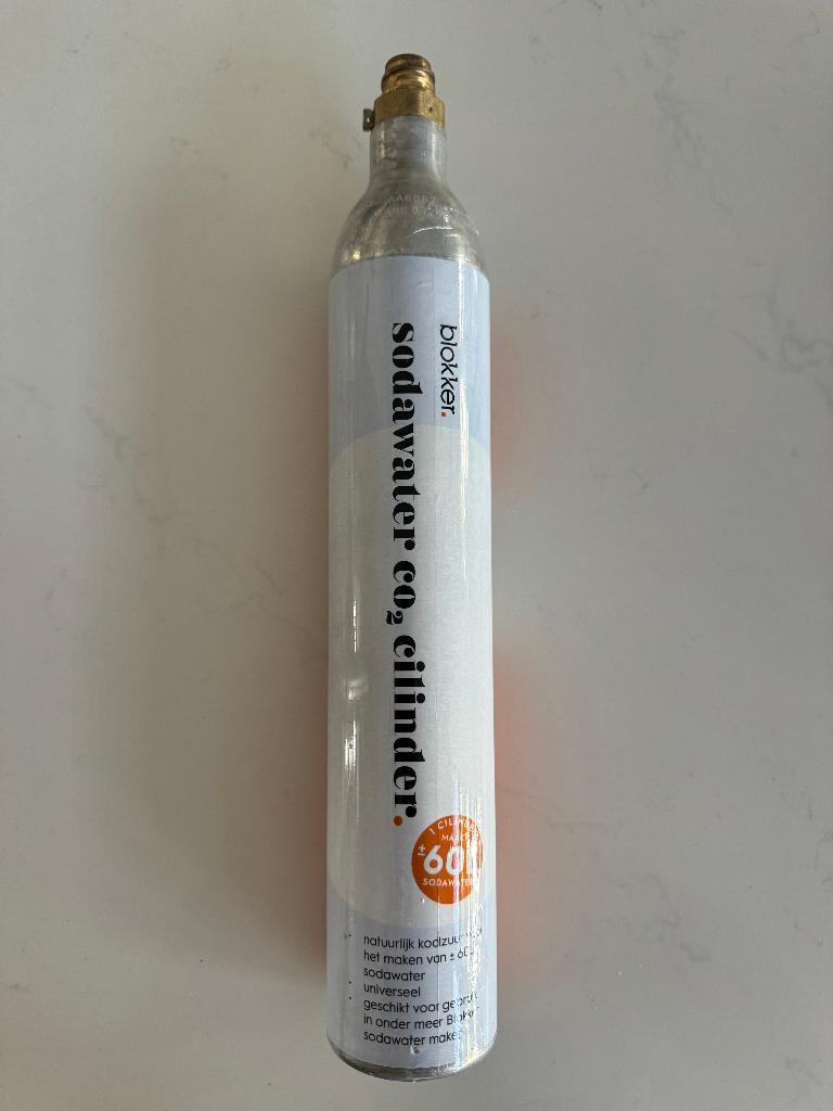 Blokker koolzuur cilinder fles vullen - ruilen  € 5,00, Ophalen of Verzenden, Nieuw