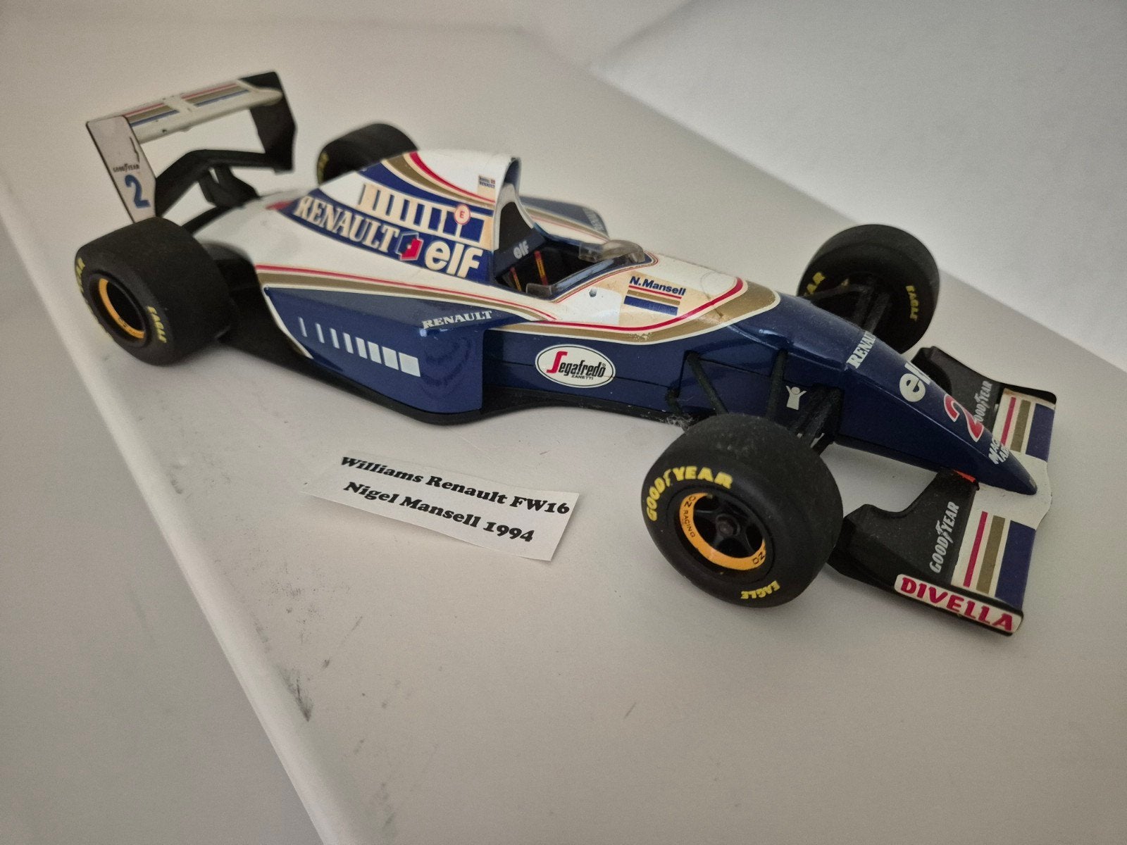 Pauls model Art 1:18 Williams Renault FW16, Ophalen of Verzenden, Gebruikt