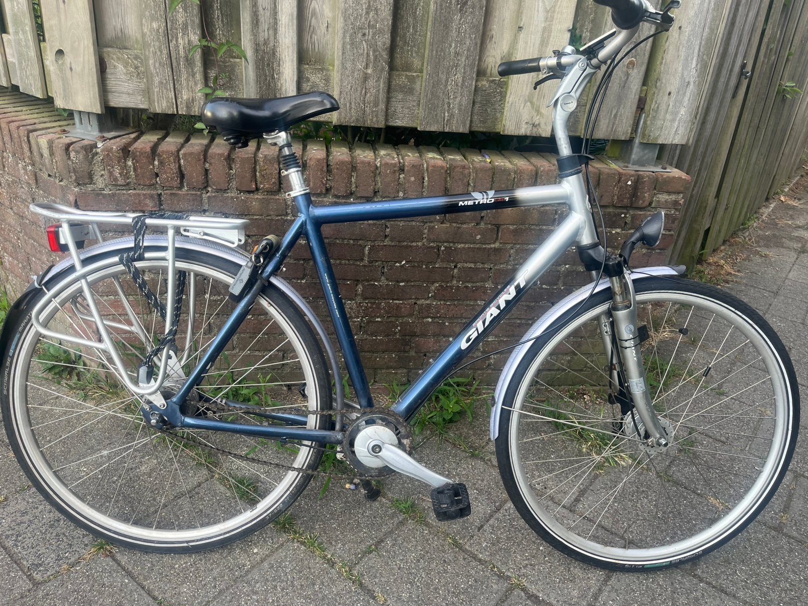 Giant metro cs1 heren fiets maat L, Ophalen, Zo goed als nieuw, Giant, Versnellingen