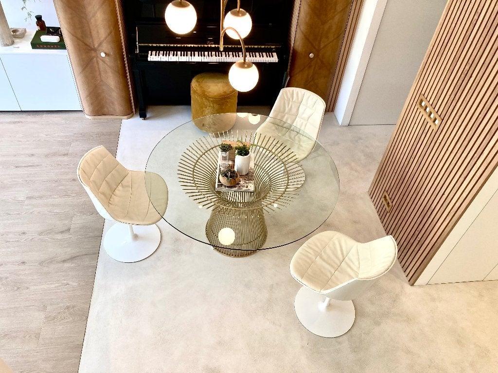 Mdf Italia Flow chair, Drie, Wit, Ophalen of Verzenden, Zo goed als nieuw