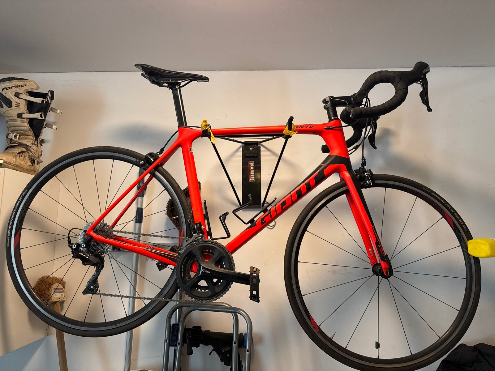 Giant TCR Advanced 2 racefiets - gebruikt, Ophalen, Gebruikt, Velgrem, Giant
