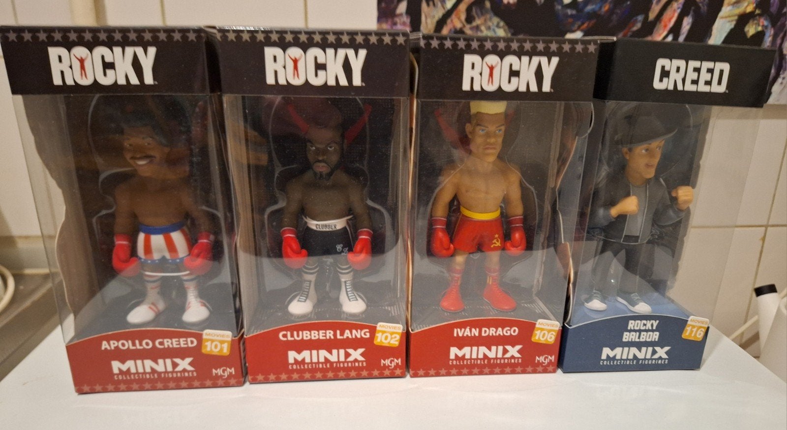 Rocky en Creed minix collectible figure set, Ophalen of Verzenden, Zo goed als nieuw