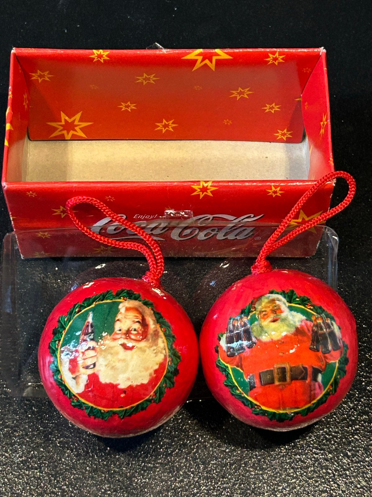 Vintage Coca-Cola kerstballen, Diversen, Ophalen of Verzenden