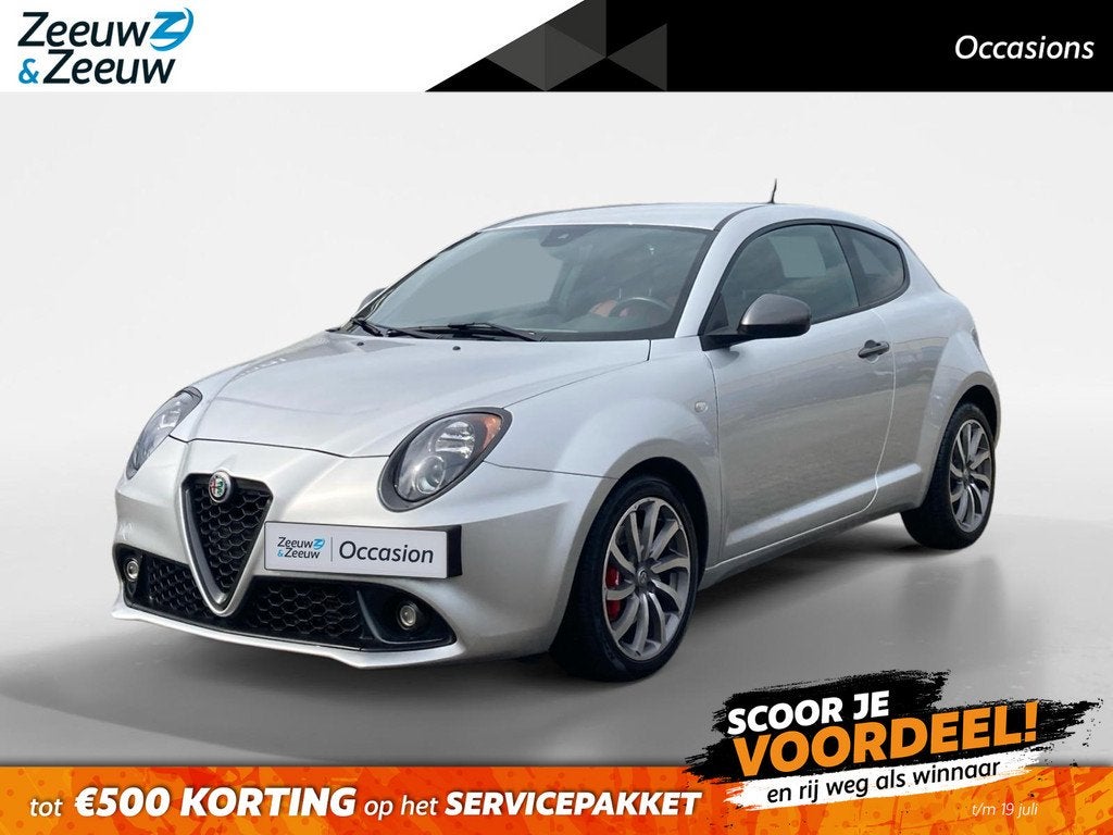 Alfa Romeo MiTo 1.4 T MultiAir Super | Automaat | Leder | Cl, Auto's, Alfa Romeo, Bedrijf, Te koop, MiTo, ABS, Airbags, Airconditioning