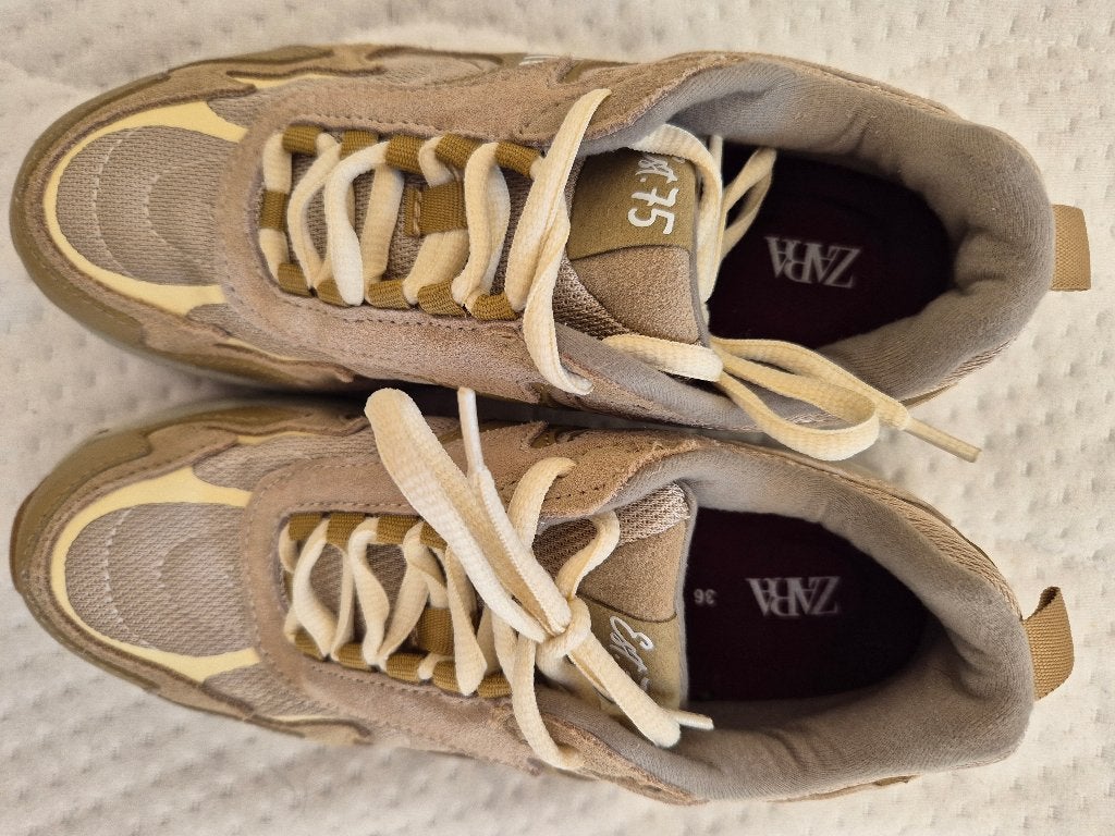 schoenen Zara 36, Ophalen of Verzenden, Zo goed als nieuw, Zwart, Sneakers of Gympen