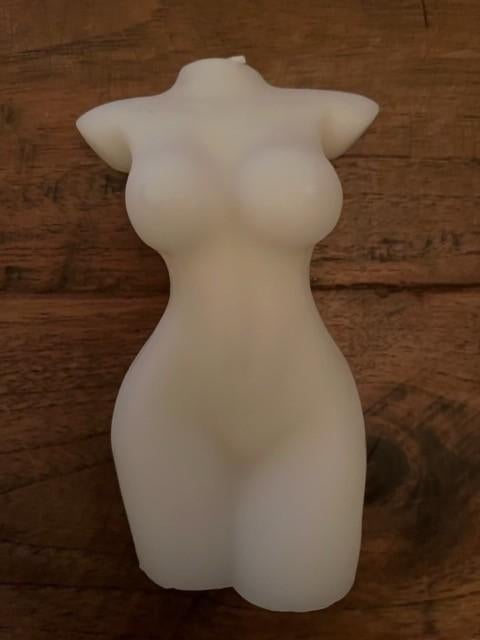 NIEUW ! Kaars body ecru House Vitamin H15 B 8cm, Overige materialen, Wit, Nieuw, Ophalen of Verzenden