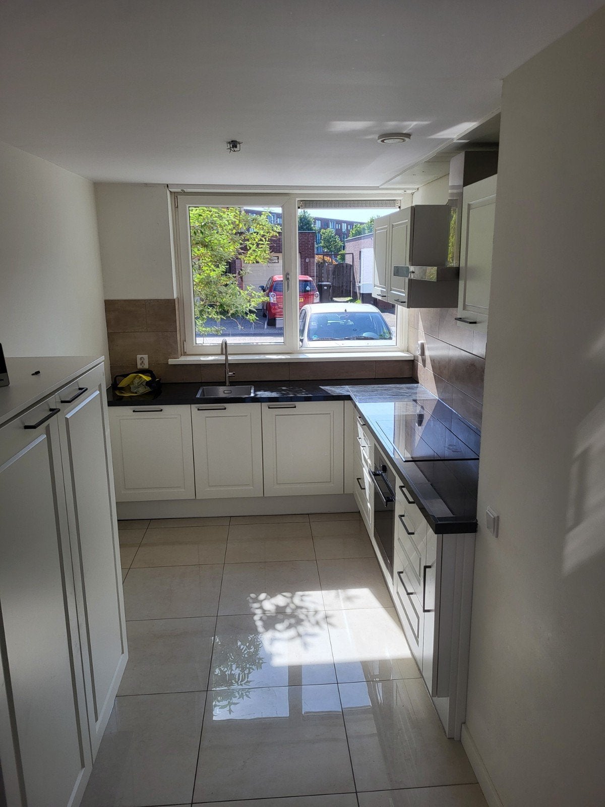 Complete keuken met Whirlpool apparatuur - Purmerend, Ophalen, Gebruikt, Overige materialen, Wit