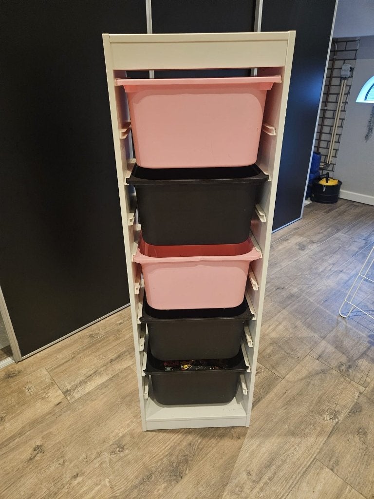 Ikea opbergkast (inclusief bakken), Huis en Inrichting, Kasten | Overige, Ophalen, Gebruikt