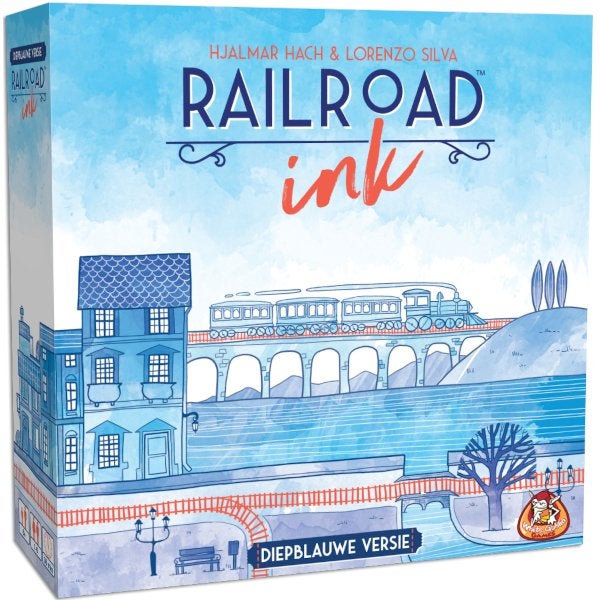 Railroad Ink Diepblauwe Versie White Goblin Games Dobbelspel, White Goblin Games, White Goblin Games, White Goblin Games, Nieuw