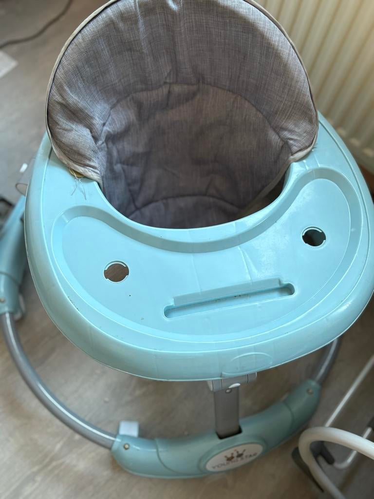 Loopstoel met zonnekap - ideaal voor buiten en tuin, Ophalen of Verzenden, Gebruikt