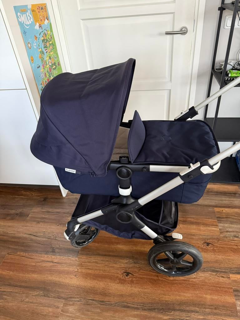Limited Edition Bugaboo Fox 2 Classic Navy  + veel extra’s, Ophalen, Zo goed als nieuw, Maxi-Cosi, Voetenzak