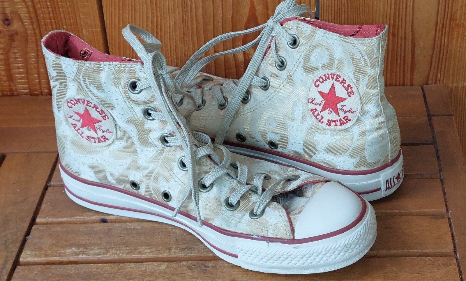 Vintage Converse All Star Chuck Taylor sneakers, Ophalen of Verzenden, Zo goed als nieuw, Sneakers of Gympen