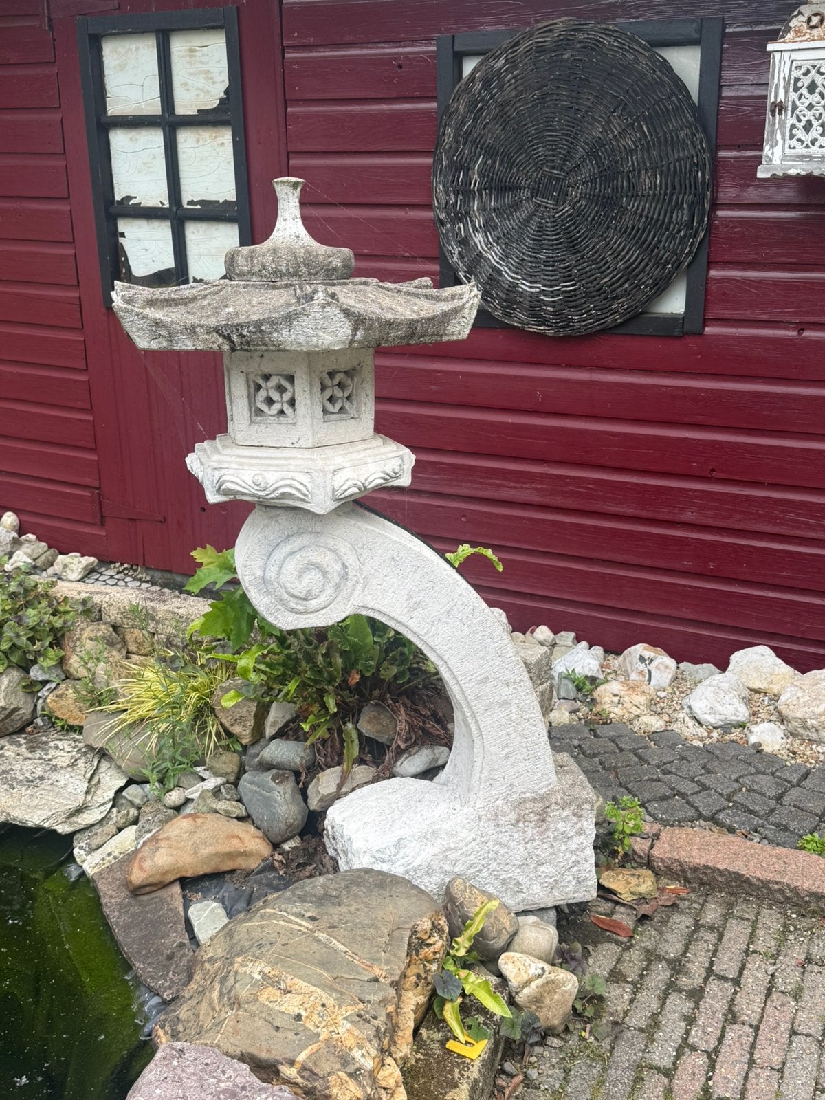 Pagode, Tuin en Terras, Ophalen, Zo goed als nieuw, Beton, Overige typen