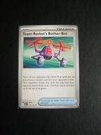4275. Nieuwe Pokemon Kaart TEAM ROCKET's BOTHER-BOT 172/182, Verzenden, Nieuw