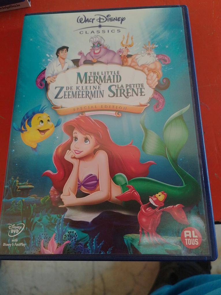 De Kleine Zeemeermin - Special Edition DVD, Avontuur, Gebruikt, Alle leeftijden, Ophalen of Verzenden
