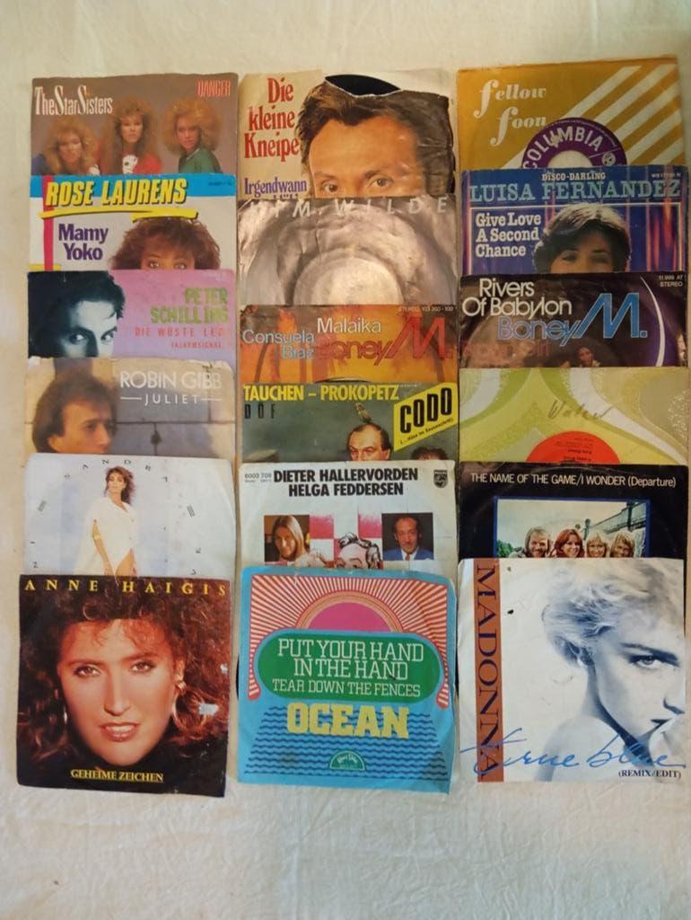 mooi partijtje oude singles / schlagers, Cd's en Dvd's, Ophalen of Verzenden, Gebruikt