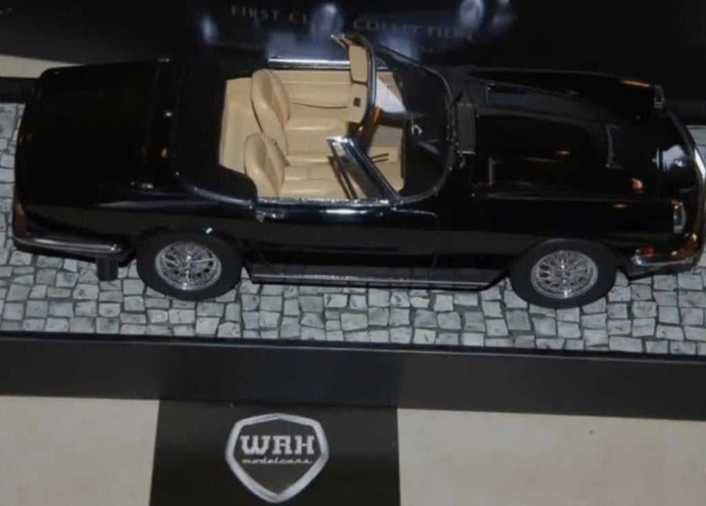 1:18 MASERATI MISTRAL SPYDER Minichamps deluxe in box WRH, Hobby en Vrije tijd, Modelauto's | 1:18, Verzenden, Zo goed als nieuw