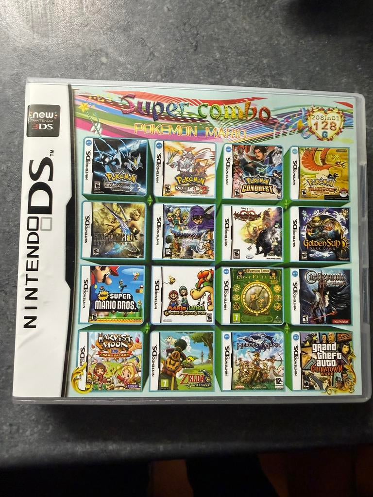208-in-1 Nintendo DS Game Kaart | Pokémon Black 2 & White 2, Spelcomputers en Games, Games | Nintendo DS, Zo goed als nieuw, Role Playing Game (Rpg)