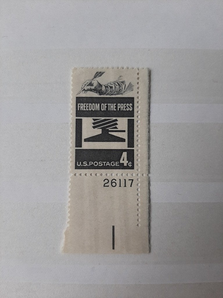 Amerika 1958, persvrijheid, Ophalen of Verzenden, Postfris, Noord-Amerika
