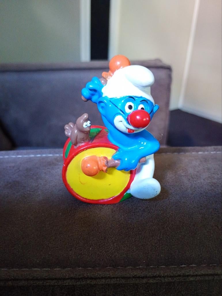 3 x smurfen, Verzamelen, Smurfen, Ophalen of Verzenden, Zo goed als nieuw, Verschillende Smurfen