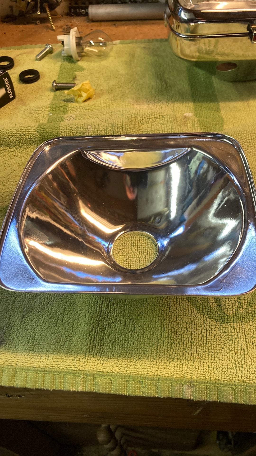 Kop lamp reflector, Ophalen of Verzenden, Koplamp