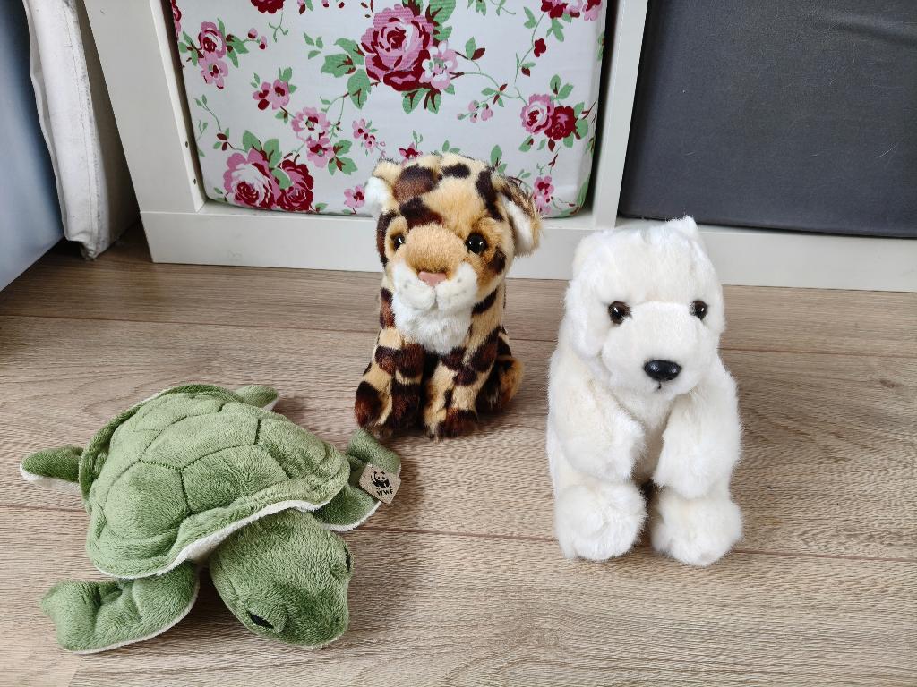 WWF/WNF panter 18 cm knuffel, Ophalen, Zo goed als nieuw, Overige typen