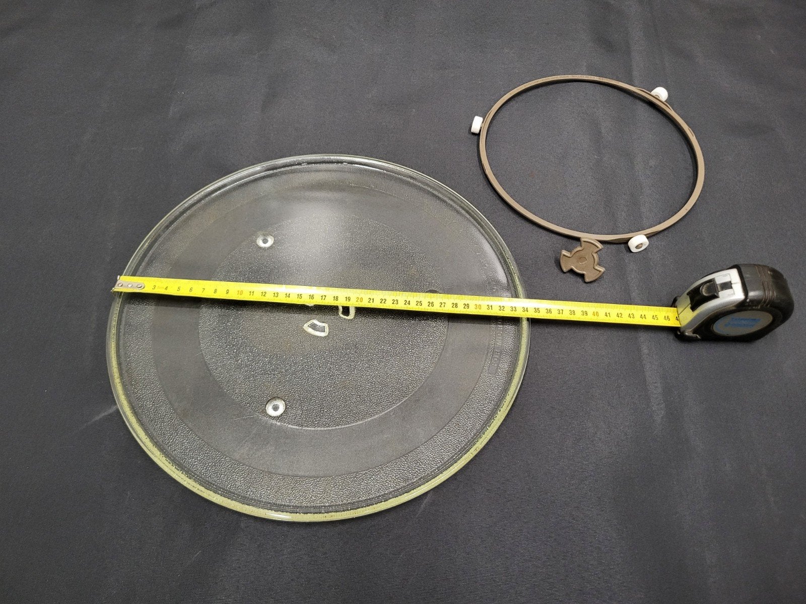 34,5cm magnetronschaal. magnetronplaat, draaiplateau, Ophalen of Verzenden, Zo goed als nieuw, Draaiplateau