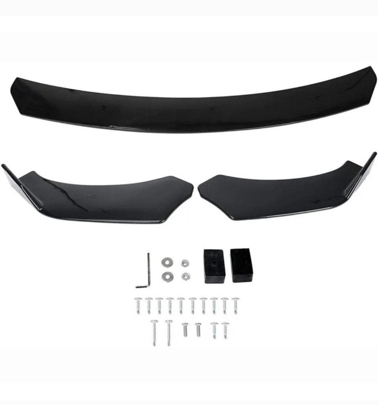 BMW 3-serie Bumperlip glans zwart E46 E90 E91 E93 F30 F31, Ophalen of Verzenden, P, P, P