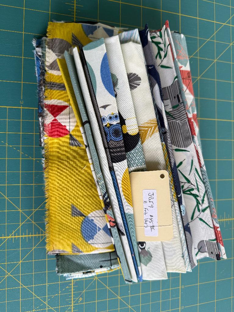 Quilt Stoffen, 11 Fat Quarters, Overige kleuren, Nieuw, Ophalen of Verzenden, 30 tot 120 cm