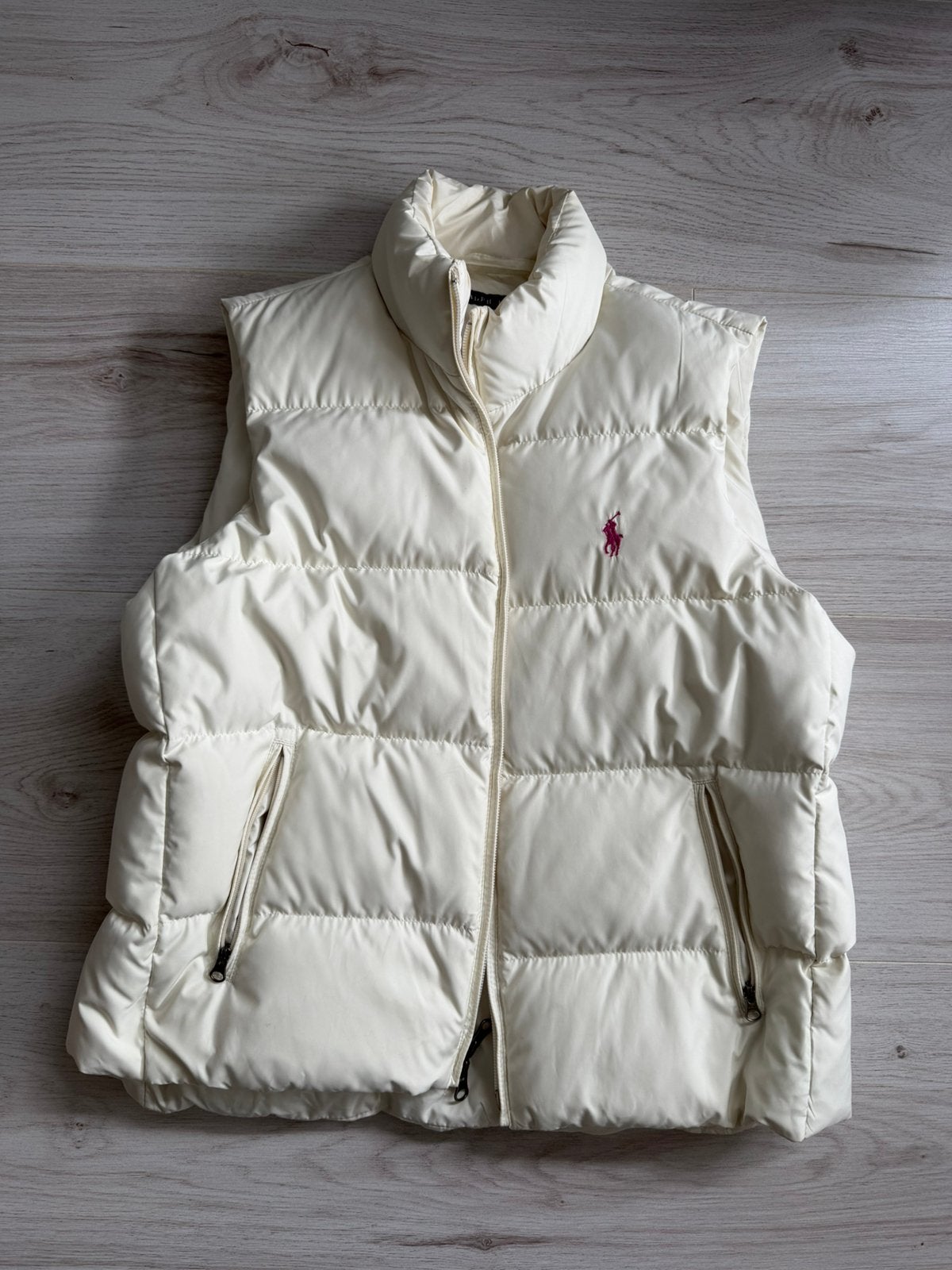 * Witte Ralph Lauren Bodywarmer - Maat S, Kleding | Dames, Bodywarmers, Ophalen of Verzenden, Zo goed als nieuw, Maat 38/40 (M)