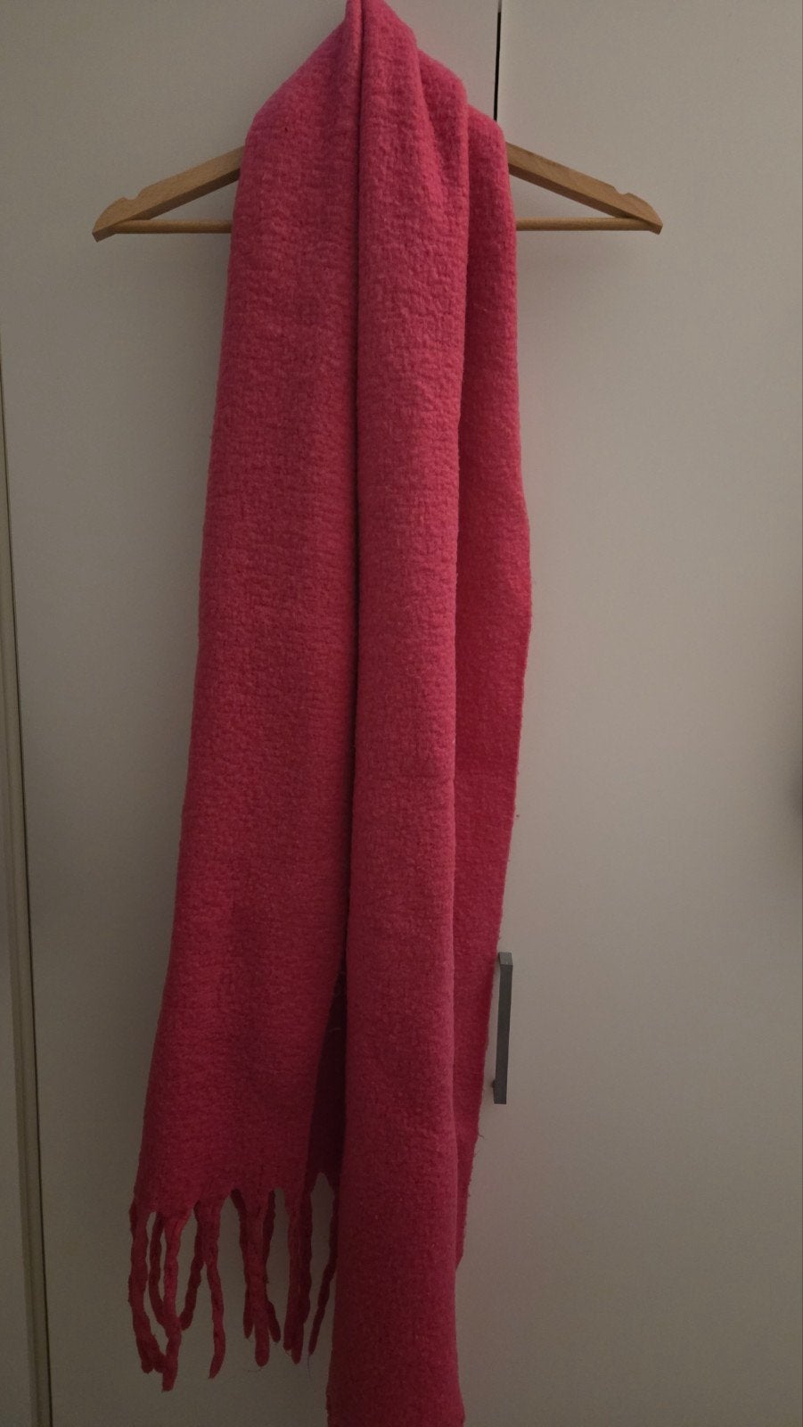 Roze sjaal, lekker warm en dik, Kleding | Dames, Ophalen of Verzenden