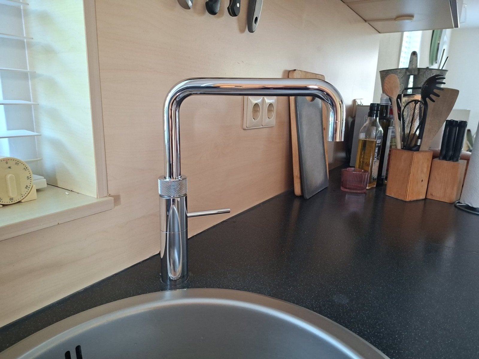 Quooker PRO3 Fusion Square z.g.a.n., Ophalen, Minder dan 50 cm, Zo goed als nieuw, Minder dan 100 cm