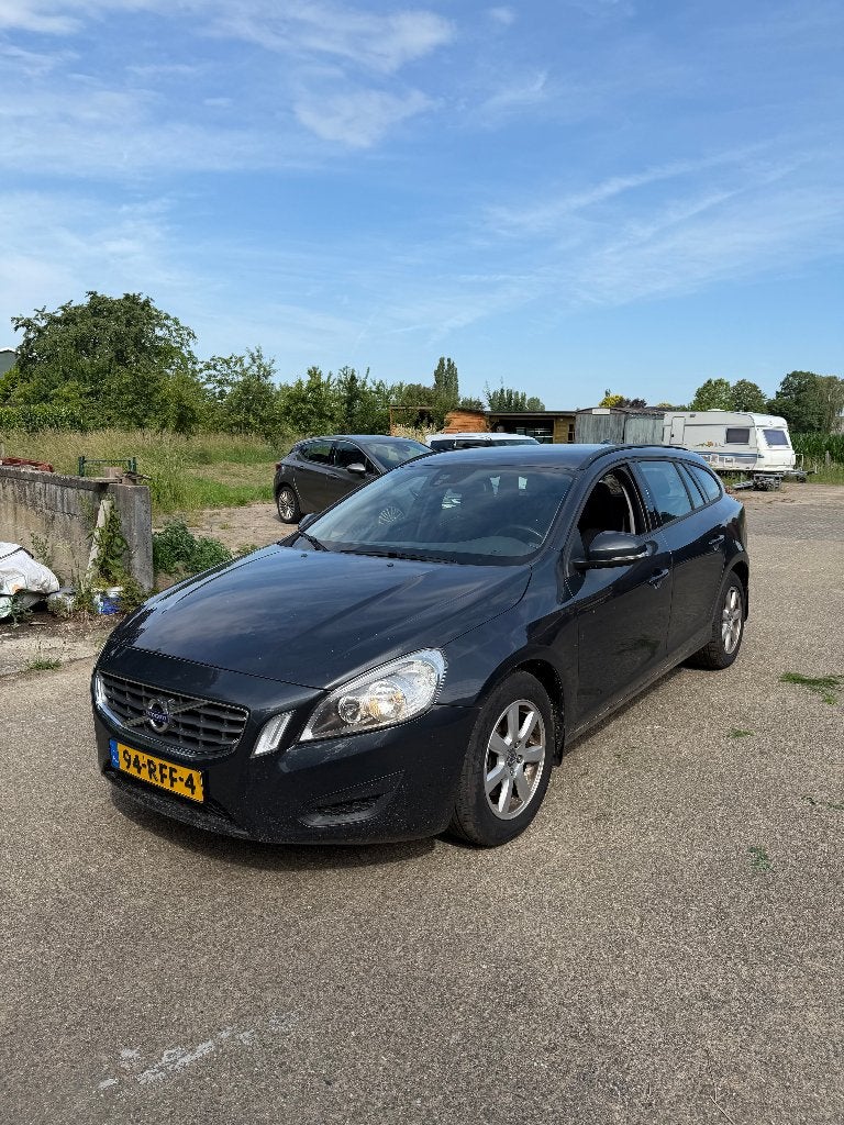 Volvo V60 T3 Start/stop 150pk 2011 Grijs, Auto's, Volvo, Bedrijf, V60, ABS, Airconditioning, Automatische klimaatregeling, Bluetooth