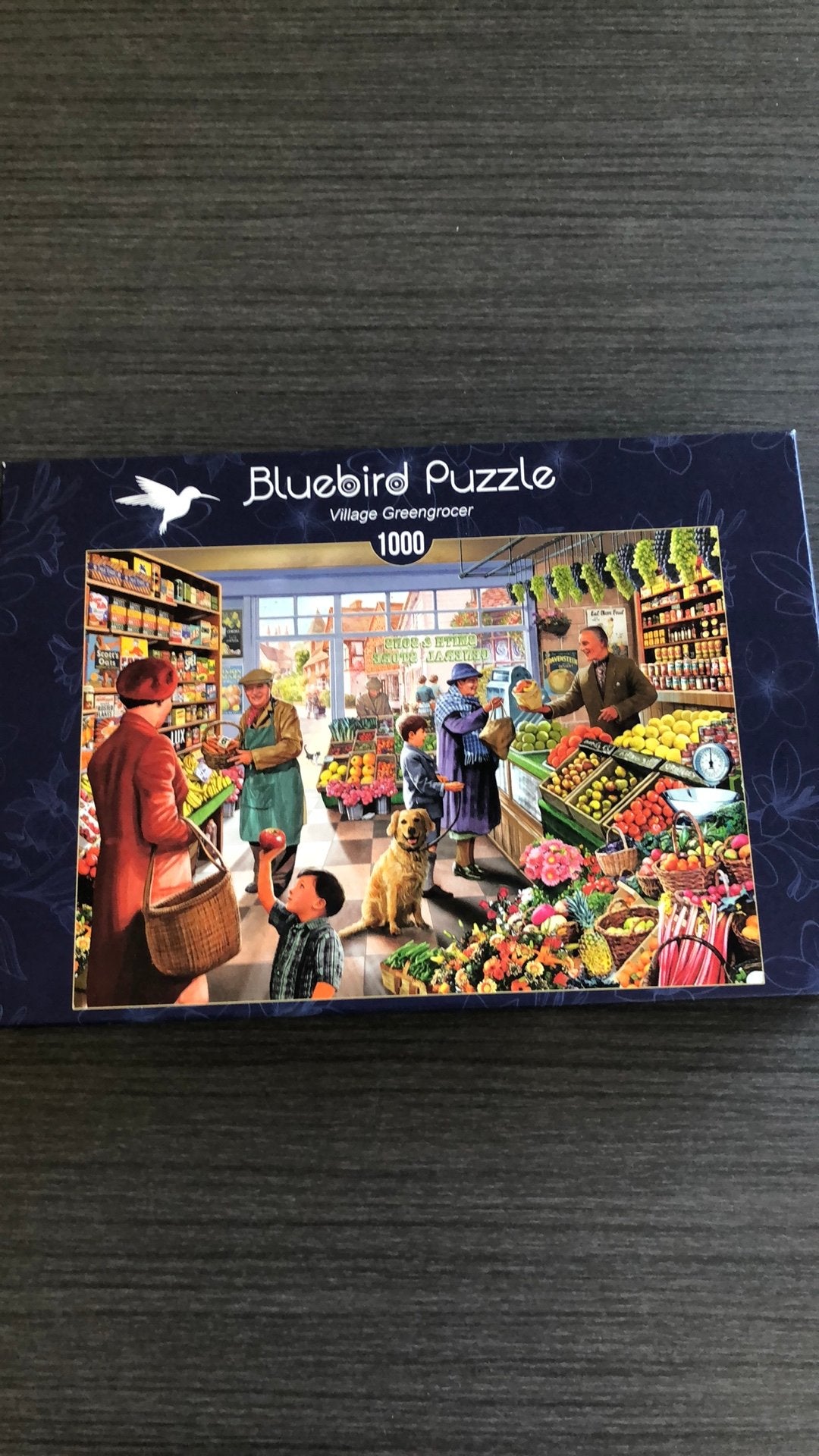 Blue bird puzzel 1000 stukjes, Ophalen of Verzenden, 500 t/m 1500 stukjes, Zo goed als nieuw