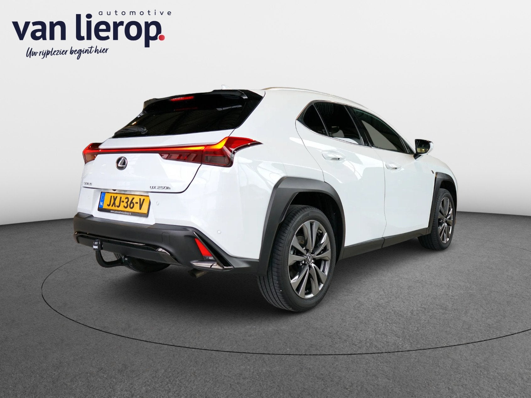 Lexus UX 250h F Sport LEDER | CARPLAY | STOELVERW. | DEALER-, Auto's, Dealer onderhouden, Gebruikt, 4 cilinders, 4 stoelen