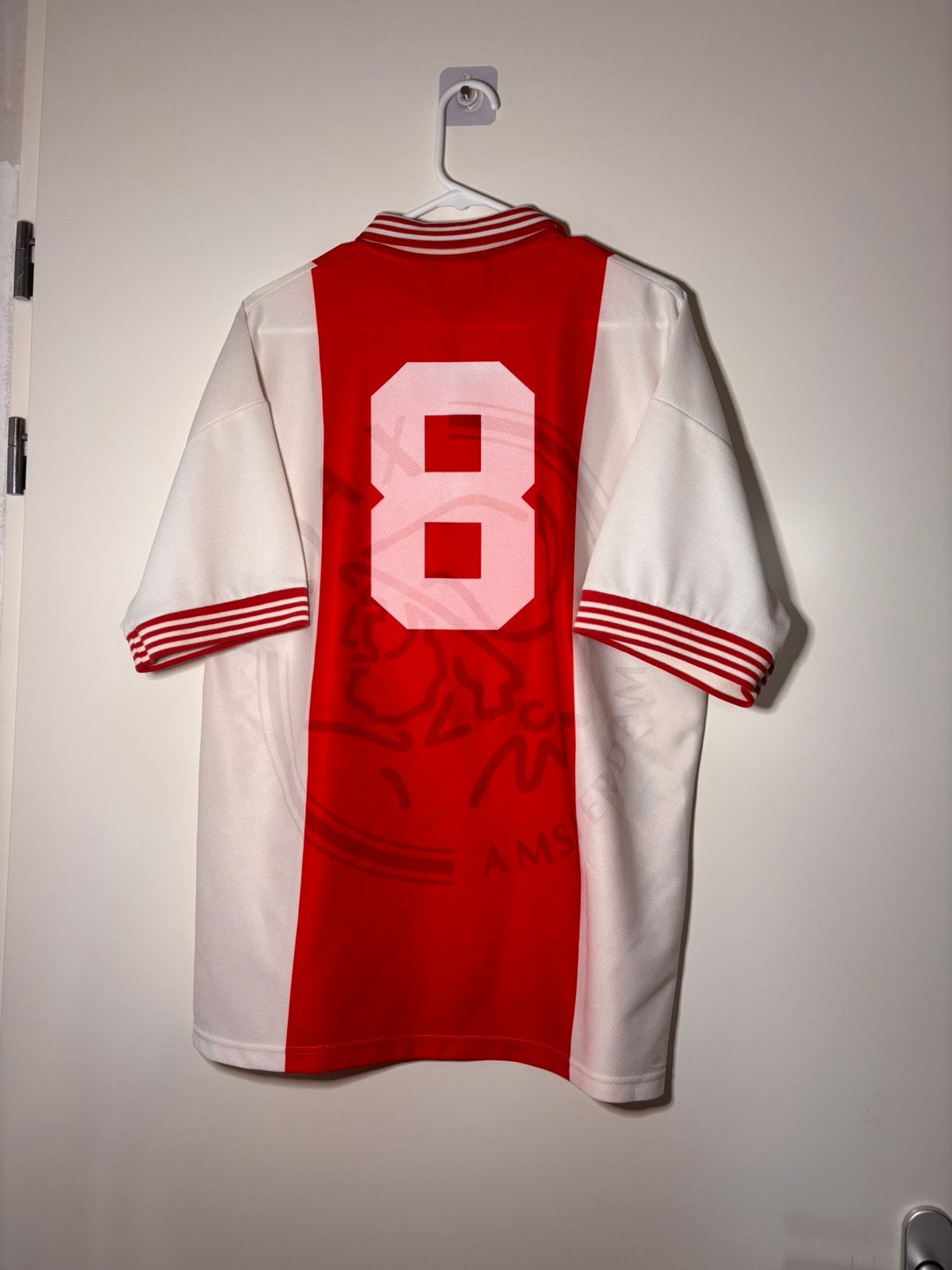 Ajax 1995/1996 Voetbalshirt Edgar Davids #8 Origineel L, Verzenden, Zo goed als nieuw, Ajax, Shirt