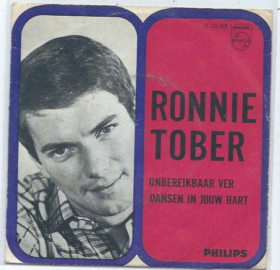 Ronnie Tober- Onbereikbaar ver, Cd's en Dvd's, Vinyl Singles, Zo goed als nieuw, Beschermende buitenhoes, Fotohoes, Originele persing