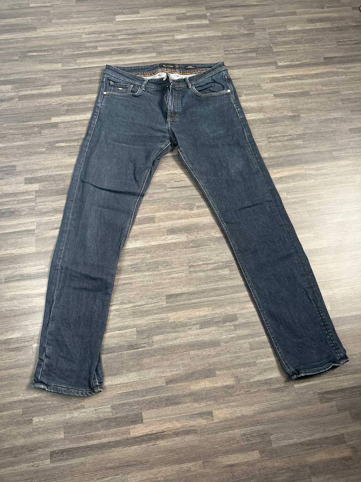 Massimo Dutti Slim Fit Jeans - W31, Ophalen of Verzenden, Zo goed als nieuw, Blauw, W32 (confectie 46) of kleiner
