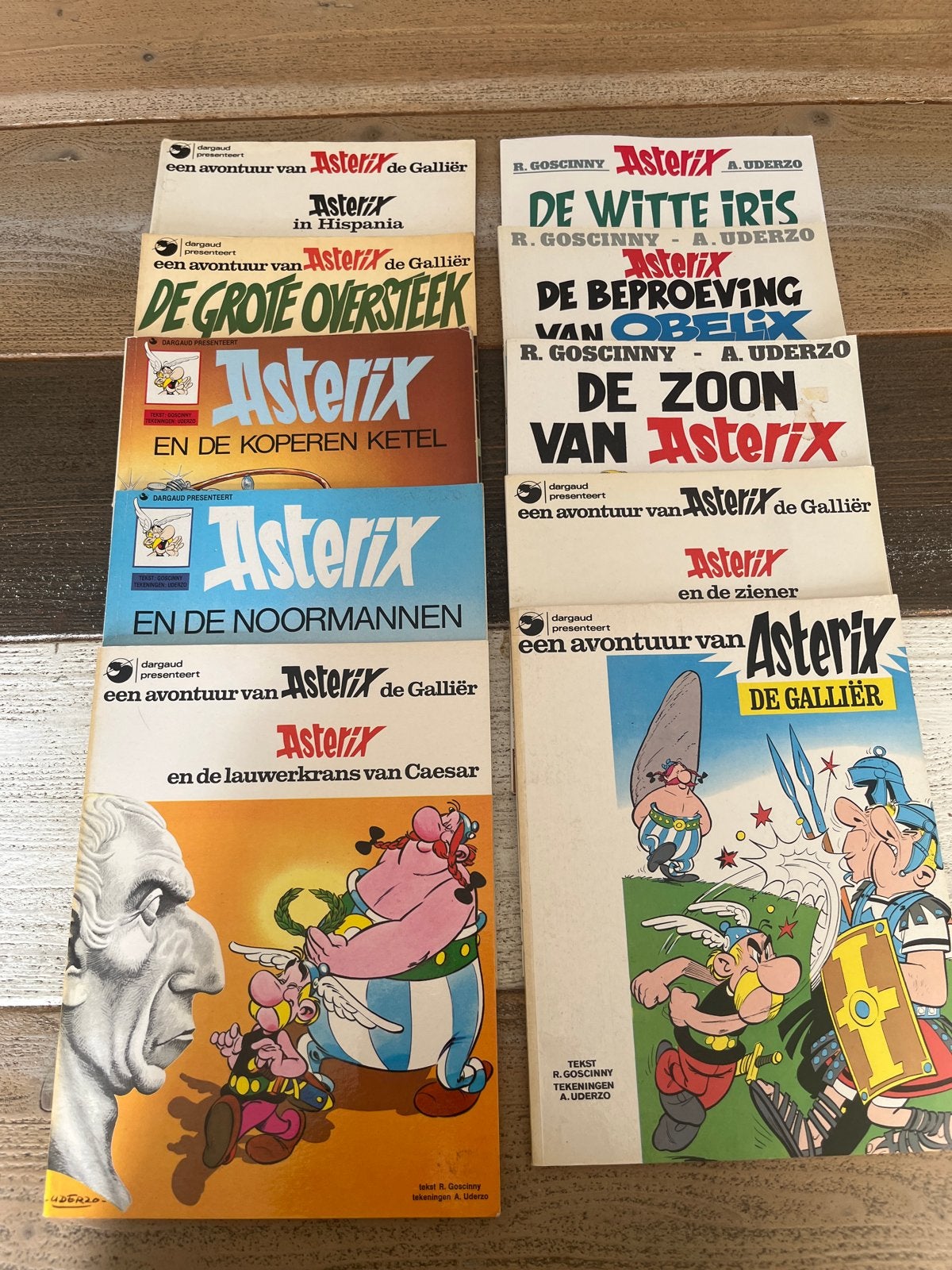 Asterix stripboeken collectie - 10 delen, Boeken, Meerdere stripboeken, Ophalen of Verzenden, Gelezen