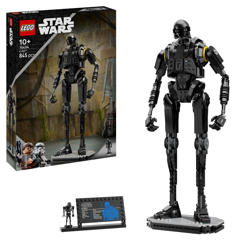 LEGO Star Wars 75434 K-2SO Security Droid 845 delig, Star Wars, Lego, Nieuw, Ophalen of Verzenden