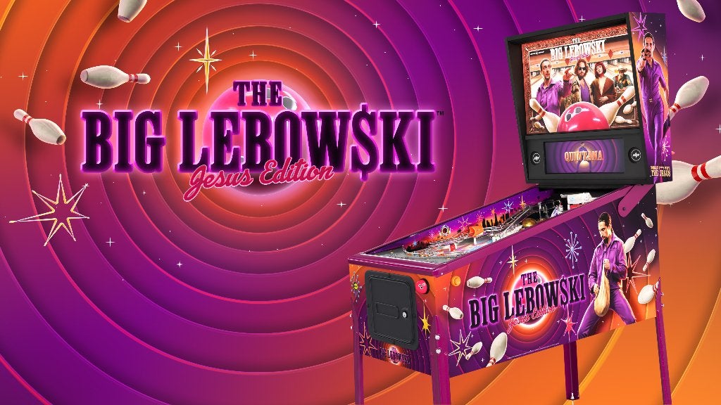 The Big Lebowski  "Jesus Edition", Flipperkast, Ophalen, Overige merken, Nieuw