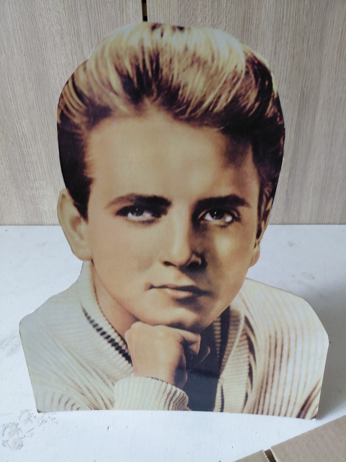 Eddie Cochran Kartonnen  Display, Verzamelen, Ophalen of Verzenden