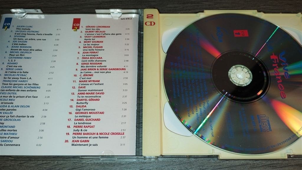 Het Beste Uit Vive La France [2 CD], Ophalen of Verzenden, Zo goed als nieuw, Overige soorten