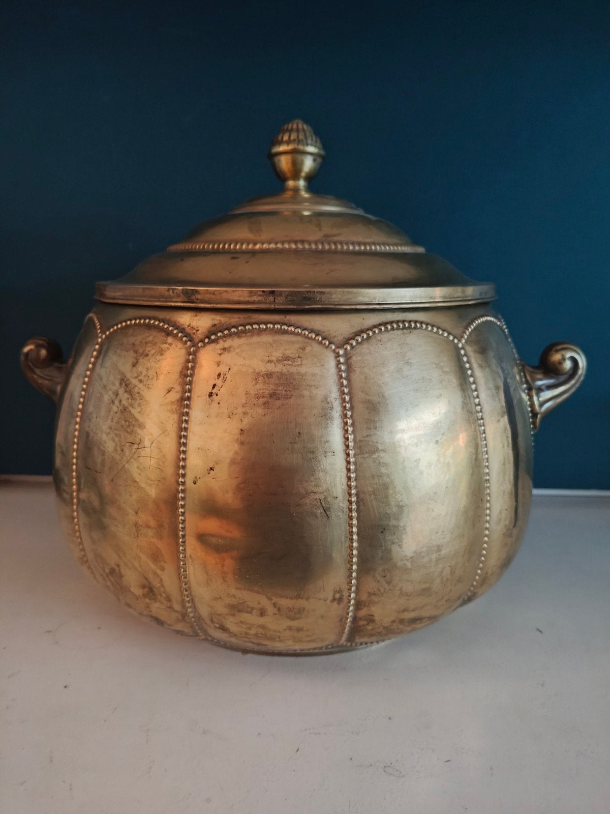 Messing punch bowl schaal Ignatius Taschner x Böhm &Hennen, Ophalen of Verzenden