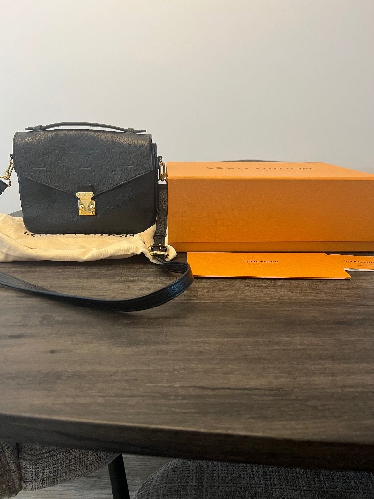 Louis Vuitton tas, Ophalen of Verzenden, Gebruikt, Zwart, Handtas