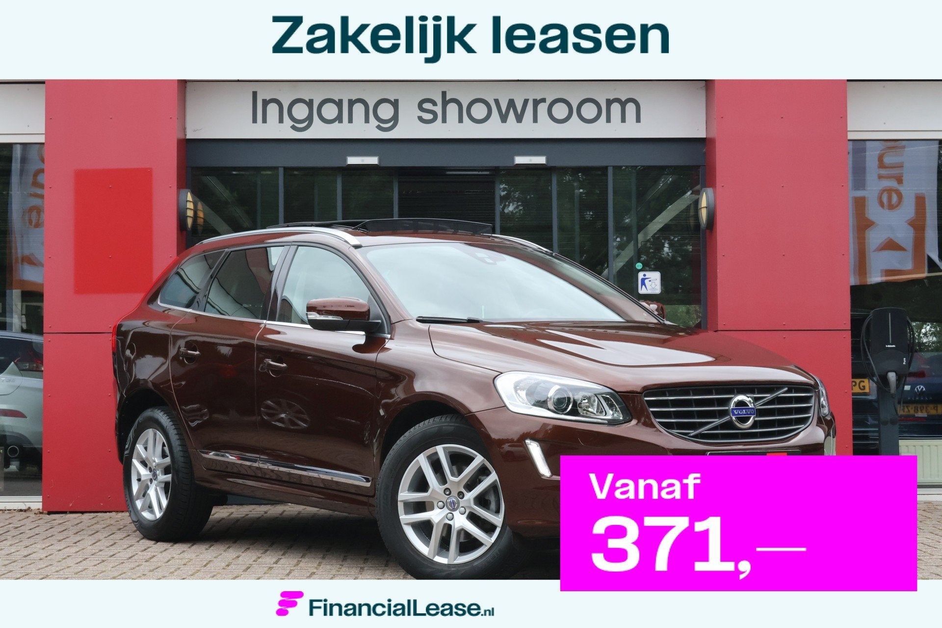 Volvo XC60 2.4 D5 AWD Polar+ | Panoramadak | Leder | Camera, Automaat, 1698 kg, Gebruikt, Leder