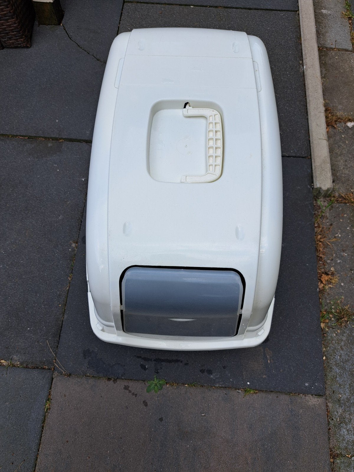 kattenbak, Dieren en Toebehoren, Kattenbakken, Gebruikt, Ophalen
