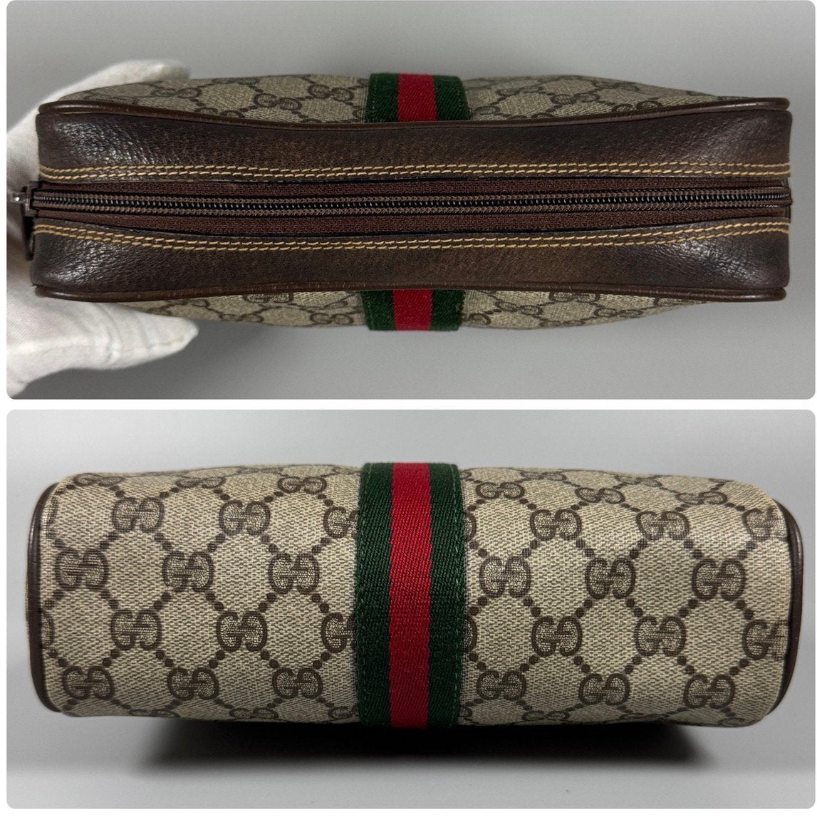 Gucci Ophidia Pouch, Ophalen of Verzenden, Zo goed als nieuw, Zwart, Handtas