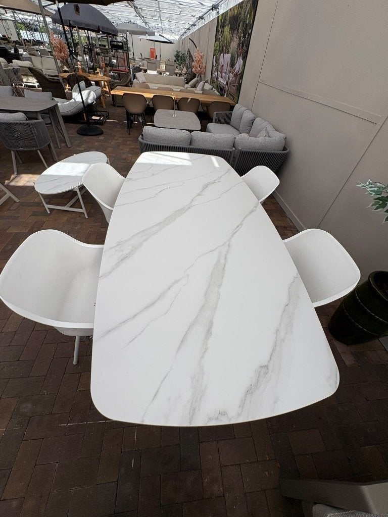 Hartman Dining Tuinset – Ovale Tafel + 4 Kuipstoelen, 4 zitplaatsen, Hartman, Hartman, Tuinset